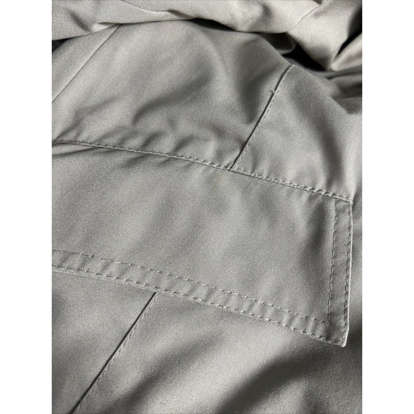 VTG Foxland By Lanson Beige Zip Out Liner Collared Women’s Long Trench Coat 12