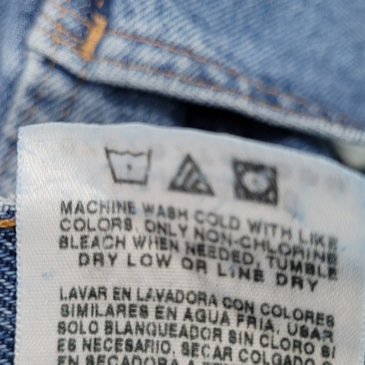 NWT Rustler By Wrangler Blue Heavyweight Denim Straight Leg Jeans Size (44x32)