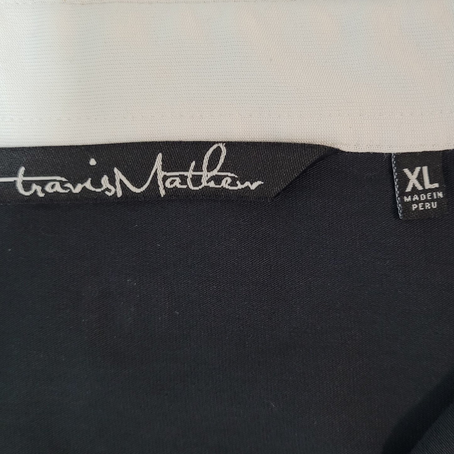 Travis Mathew Barton Creek Texas Pima Cotton Blend Short Sleeve Polo Shirt XL