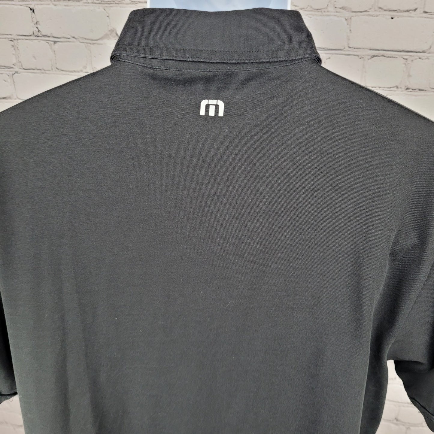 Travis Mathew Barton Creek Texas Pima Cotton Blend Short Sleeve Polo Shirt XL