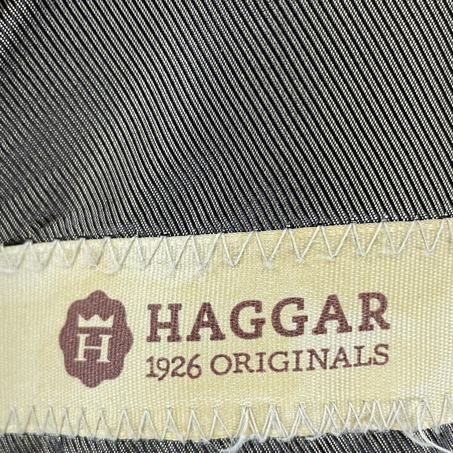 Haggar Grey 2 Button Vented Notch Stretch Classic Blazer Sport Coat Size 40L