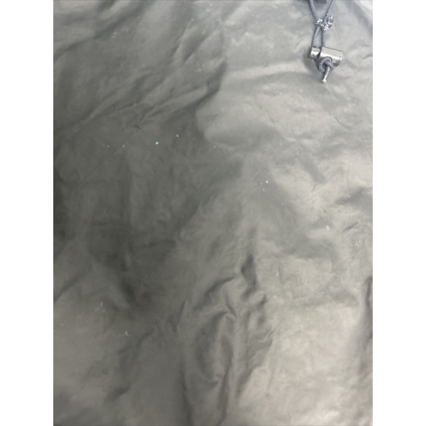 VTG 80s Columbia Soft Bill Hood Rain Jacket Full Zip Retro Men’s Size M *Hole