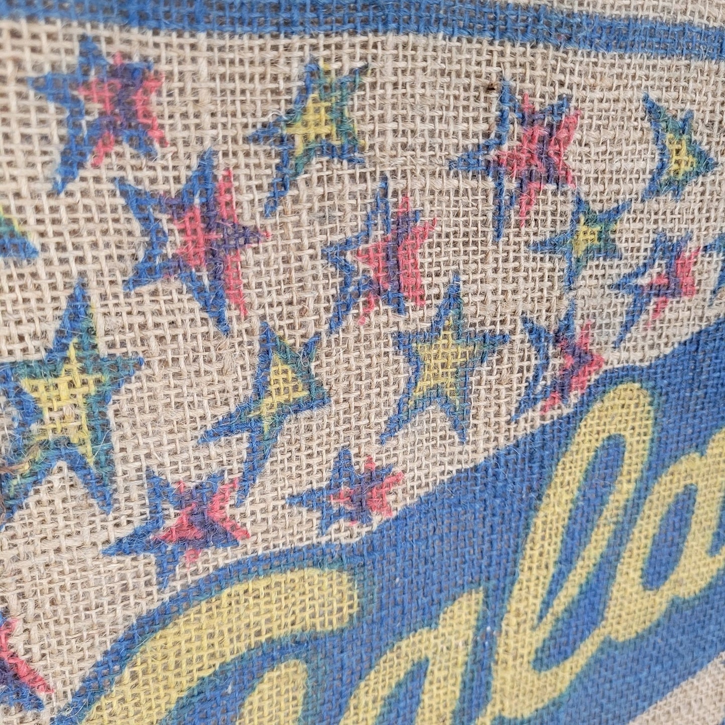 VTG Lot Of 3 CA Pin Up Lehr Bros Roddy Boy Galaxie Potato Burlap Sack Art USA