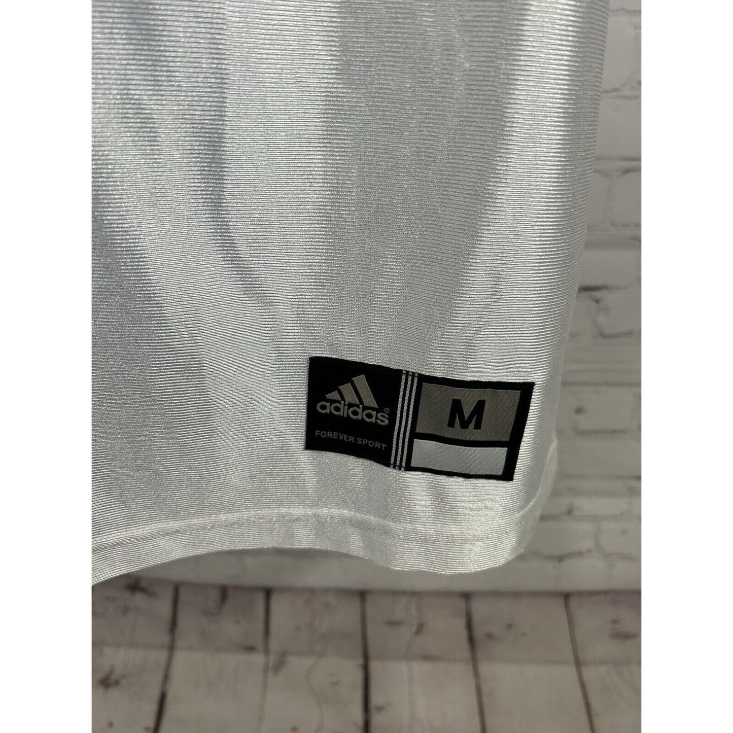 Adidas Forever Sport UCLA #1 White Blue Yellow Jersey Sleeveless Adult M