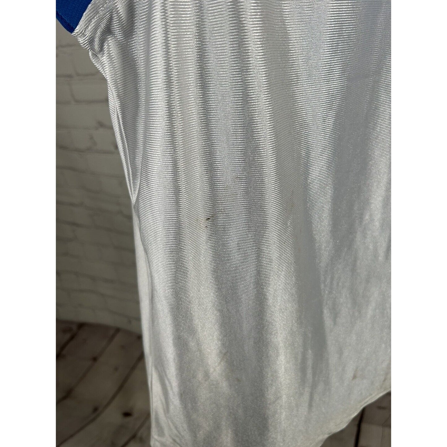 Adidas Forever Sport UCLA #1 White Blue Yellow Jersey Sleeveless Adult M