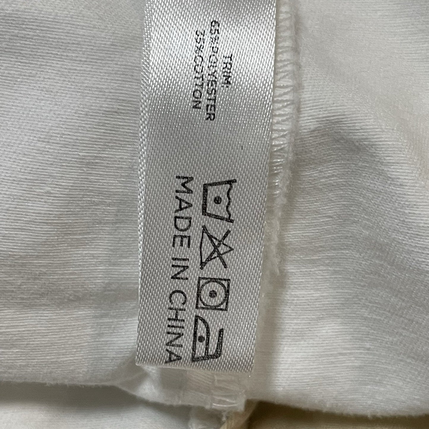 Tuckernuck White 100% Cotton High Rise Tapered Chino Pants Size 10 (32x27)