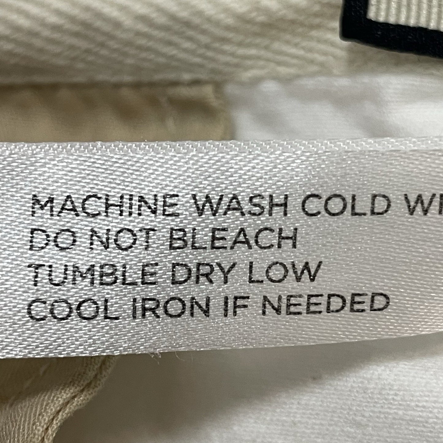 Tuckernuck White 100% Cotton High Rise Tapered Chino Pants Size 10 (32x27)