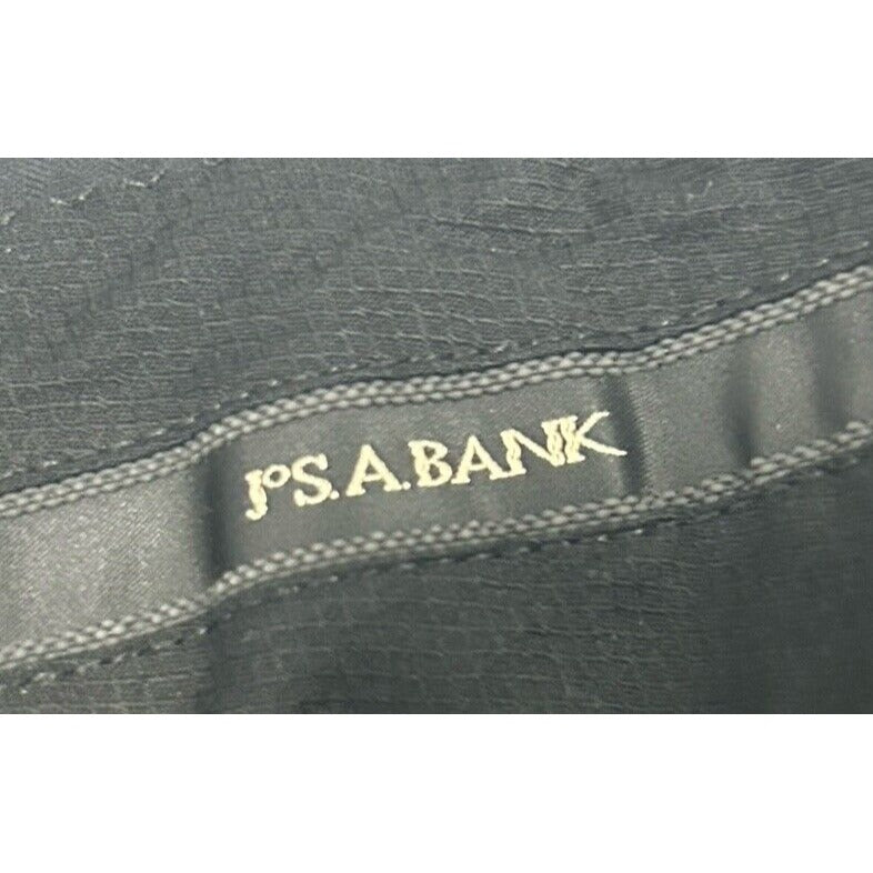 Jos A Bank Signature Collection Black Gordon Wool Two Button Two Piece Suit 48LG