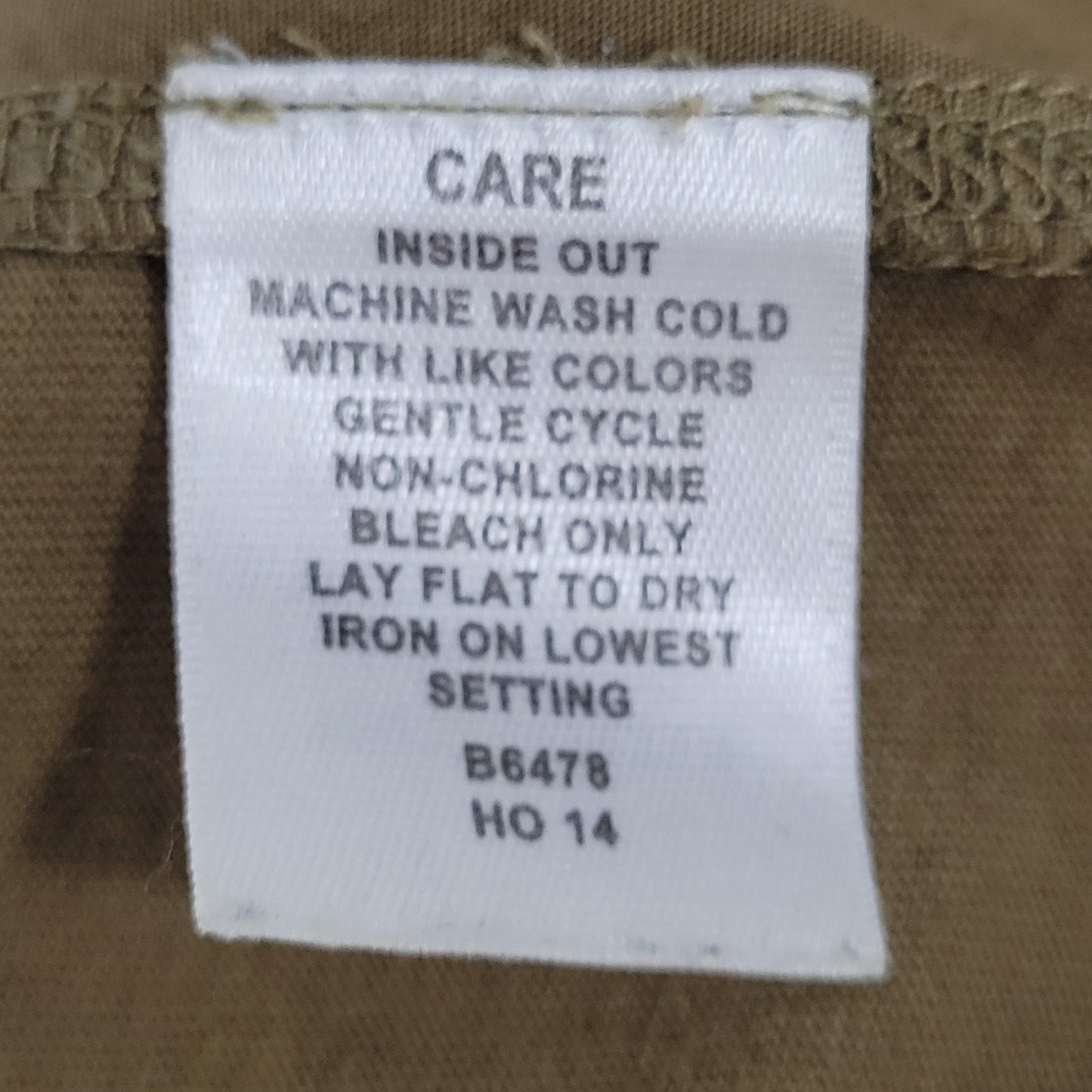 Madewell Green 100% Cotton 3/4 Sleeve Boxy Buttoned Top Size Small S