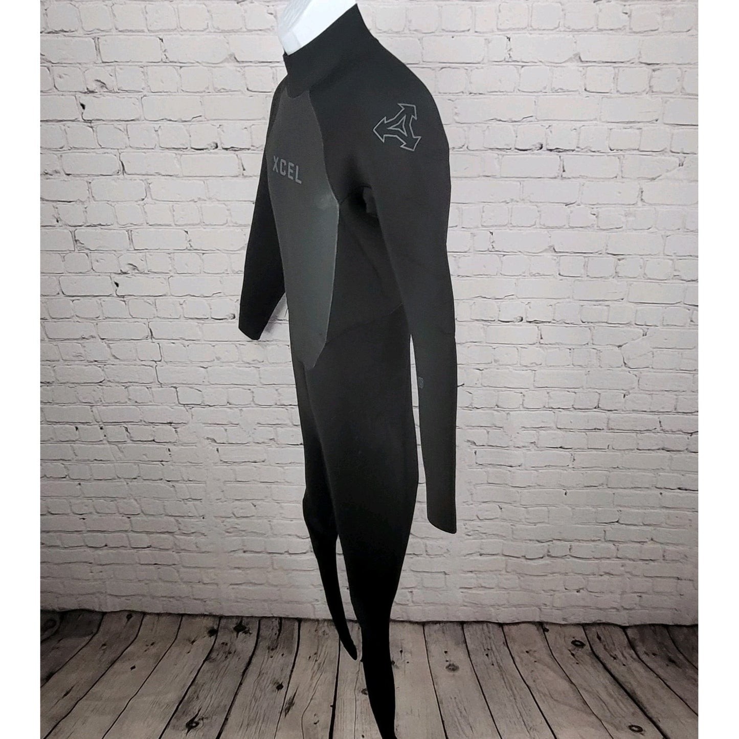 Xcel Axis Black 5/4mm Back Zip Full Long Sleeve Dive Wetsuit Size Large L