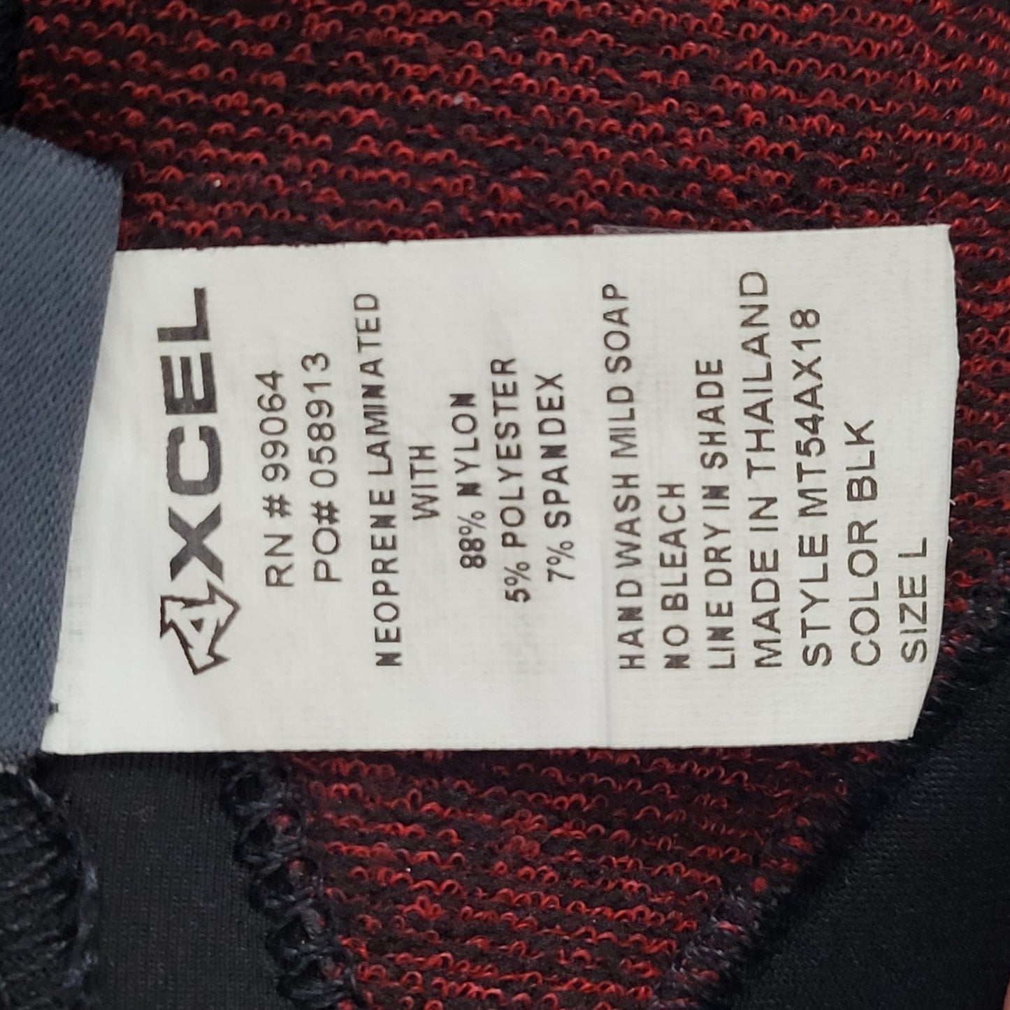 Xcel Axis Black 5/4mm Back Zip Full Long Sleeve Dive Wetsuit Size Large L