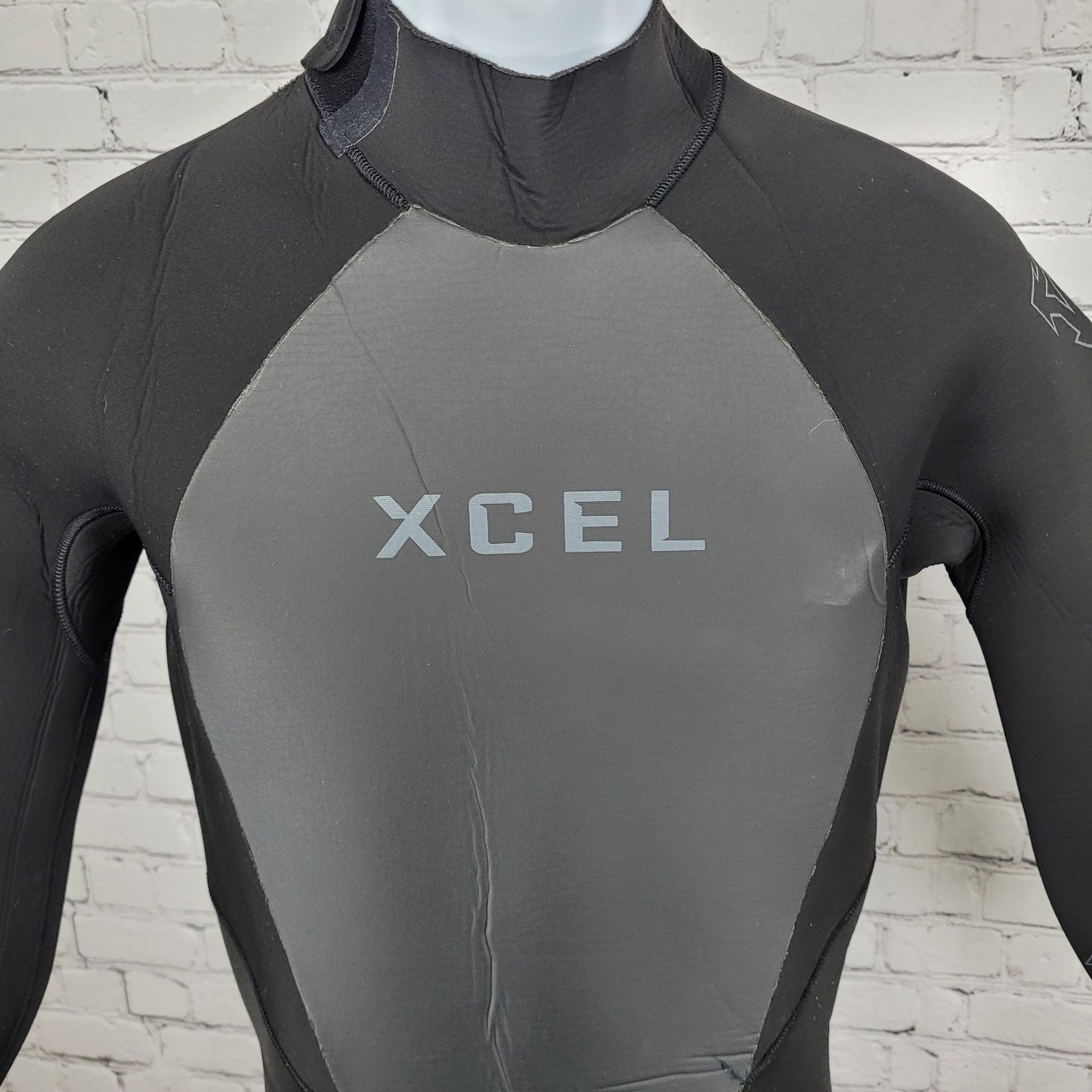 Xcel Axis Black 5/4mm Back Zip Full Long Sleeve Dive Wetsuit Size Large L