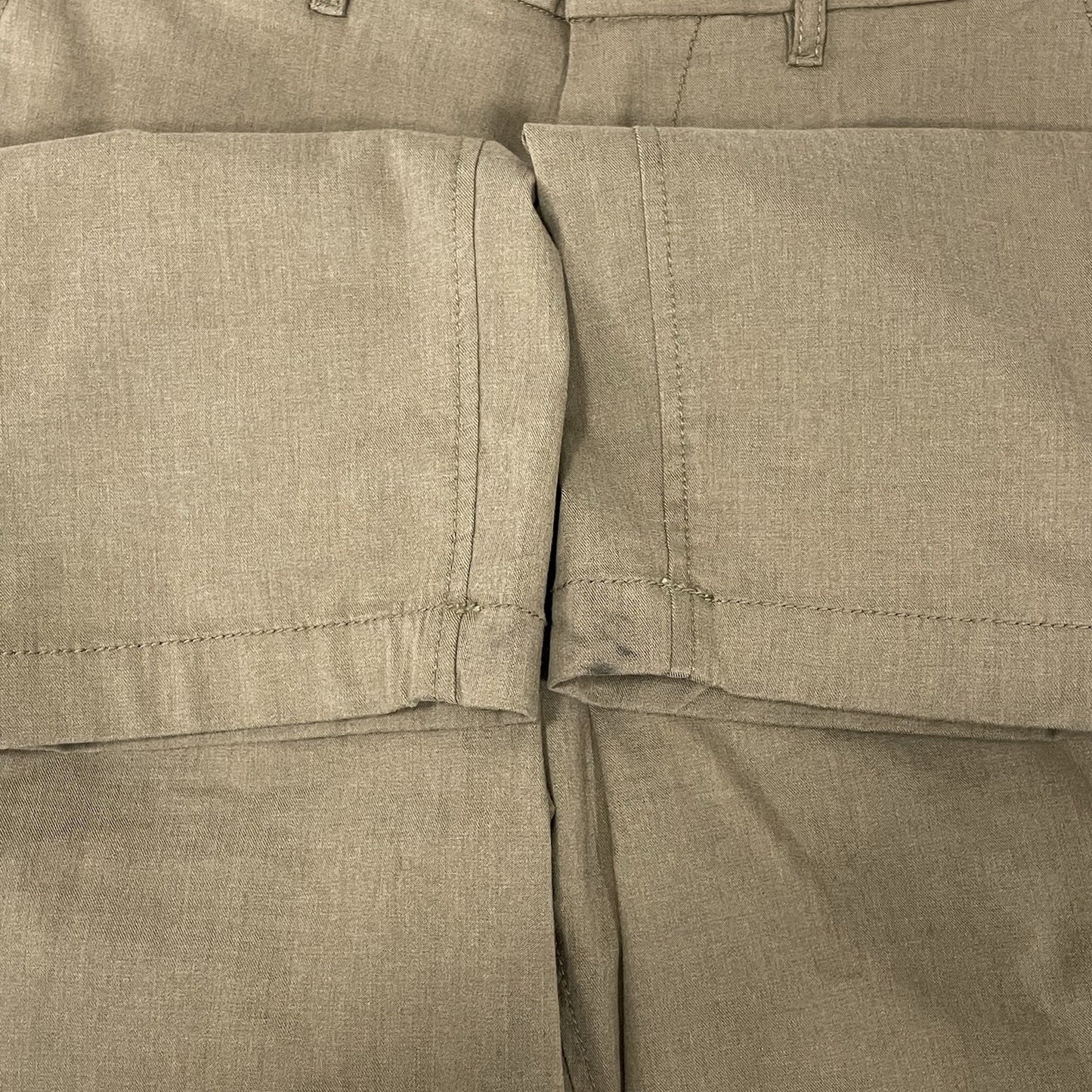 Nordstrom Tan Slim Fit Cool Max Zipped Pocket Stretch Pants Size 29 (30x32)