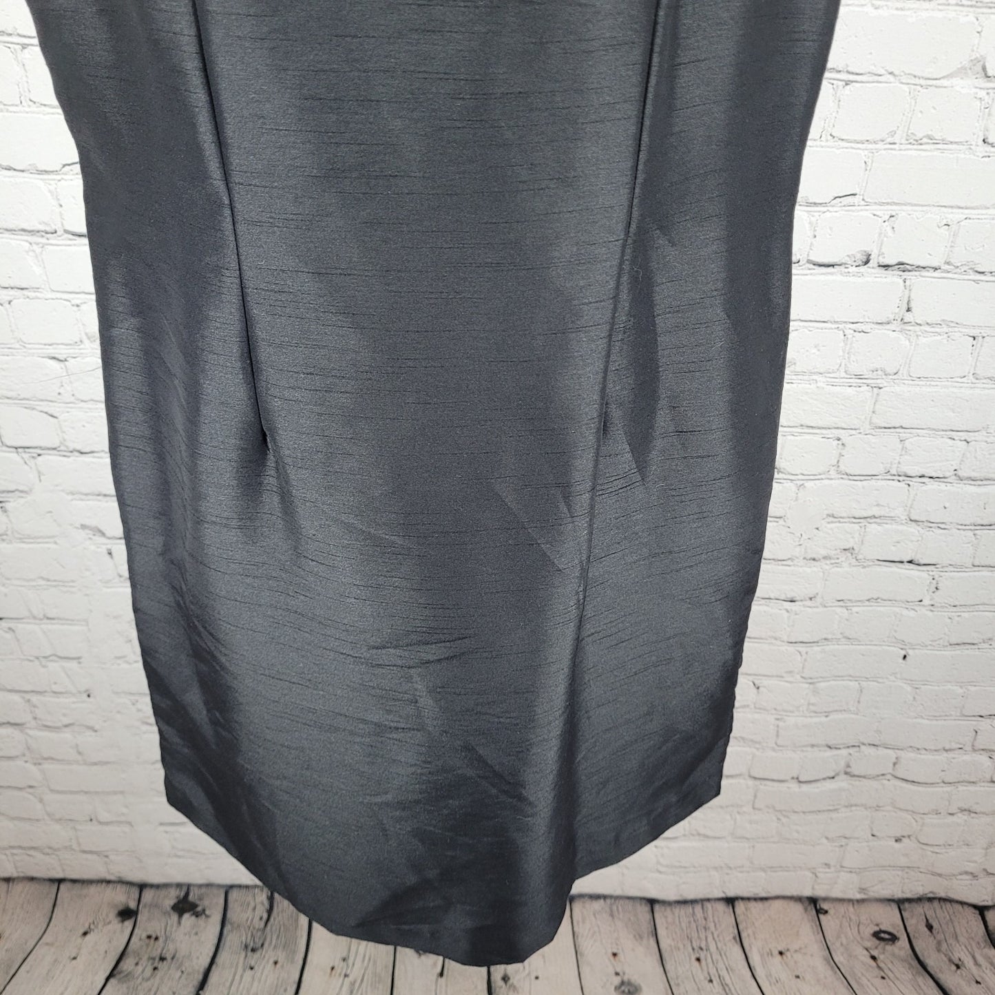 NWT Impressions Workshop Black Sleeveless Lightweight Shift Dress Size Medium M