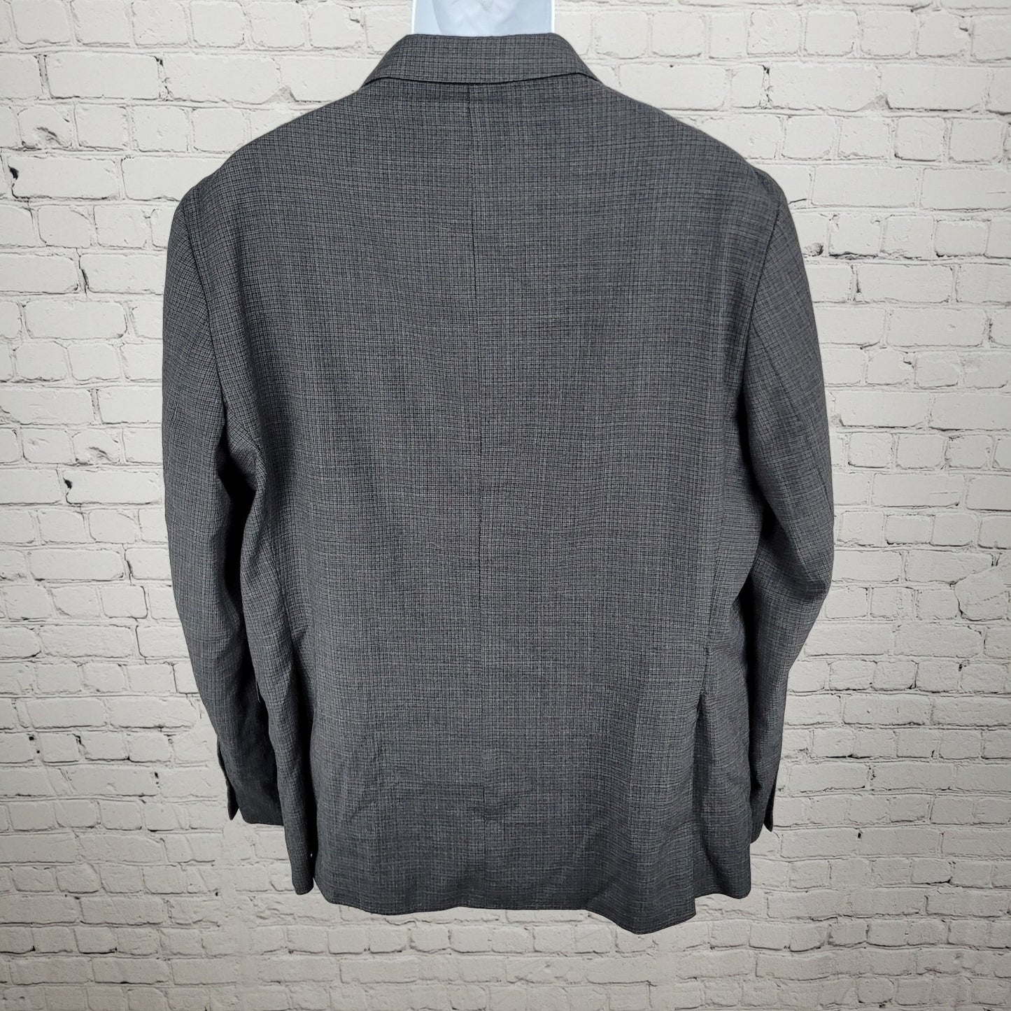 Cremieux Grey Loro Piano Superfine Merino Wool Blazer Sport Coat Italy 44R