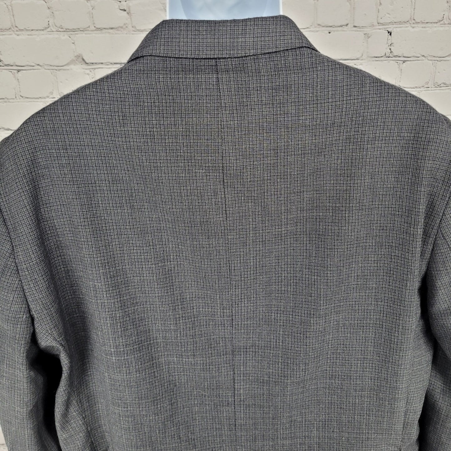 Cremieux Grey Loro Piano Superfine Merino Wool Blazer Sport Coat Italy 44R