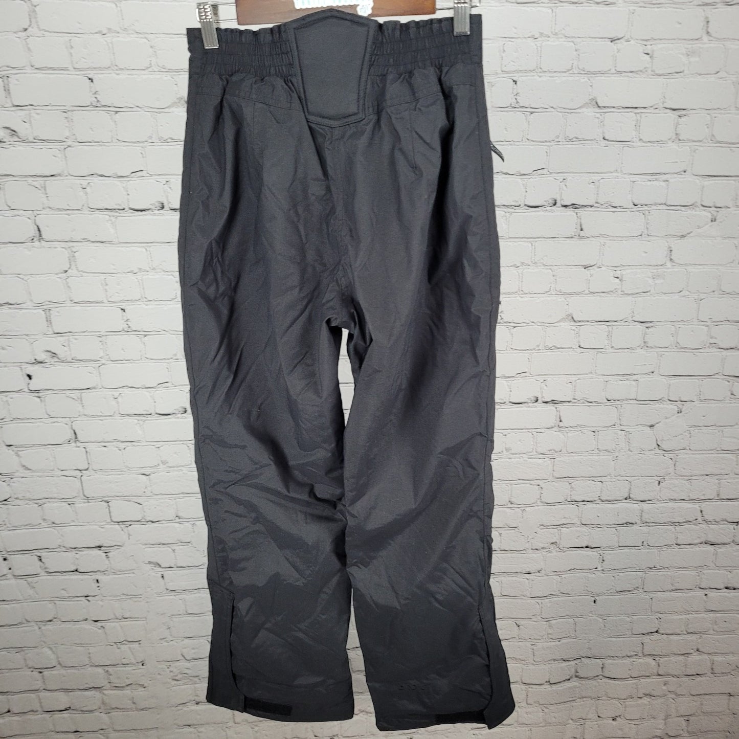 Nordica Black Insulated Elastic Waist Bootcut Ski Snow Pants Size 8 (26x29)
