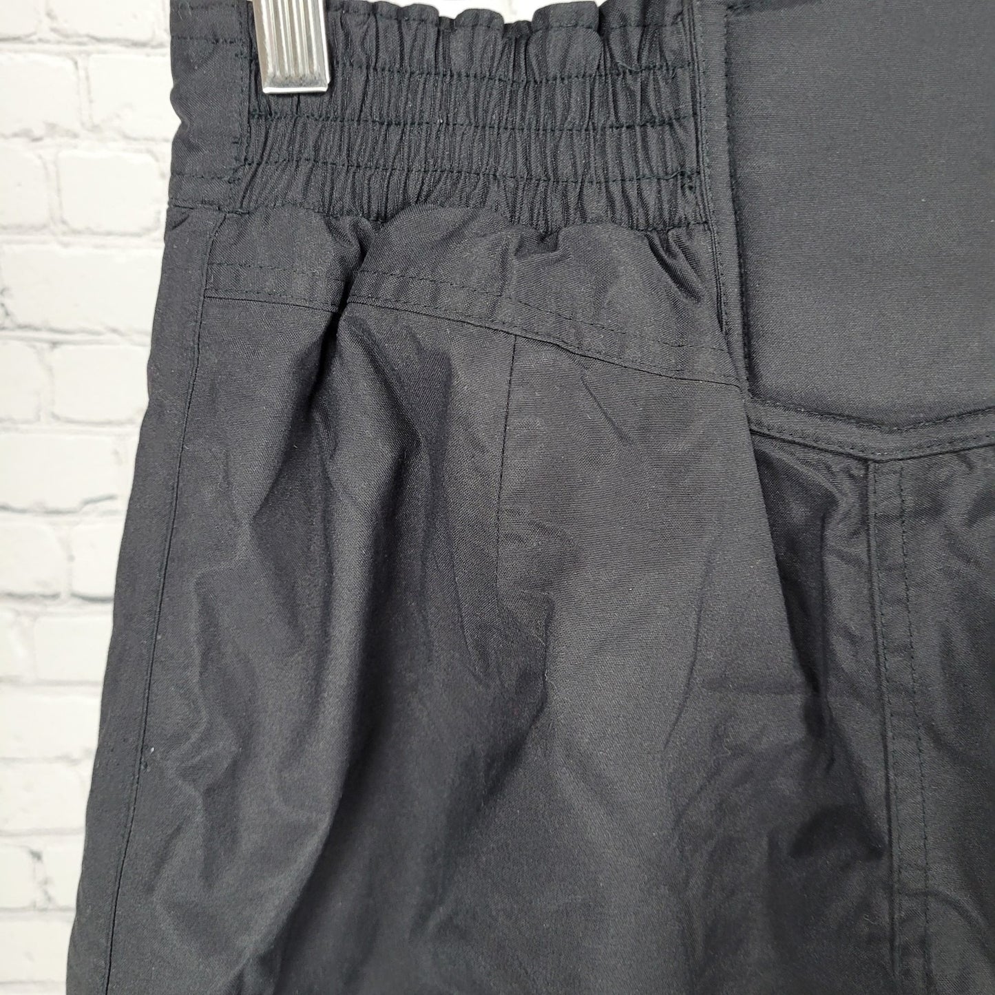 Nordica Black Insulated Elastic Waist Bootcut Ski Snow Pants Size 8 (26x29)