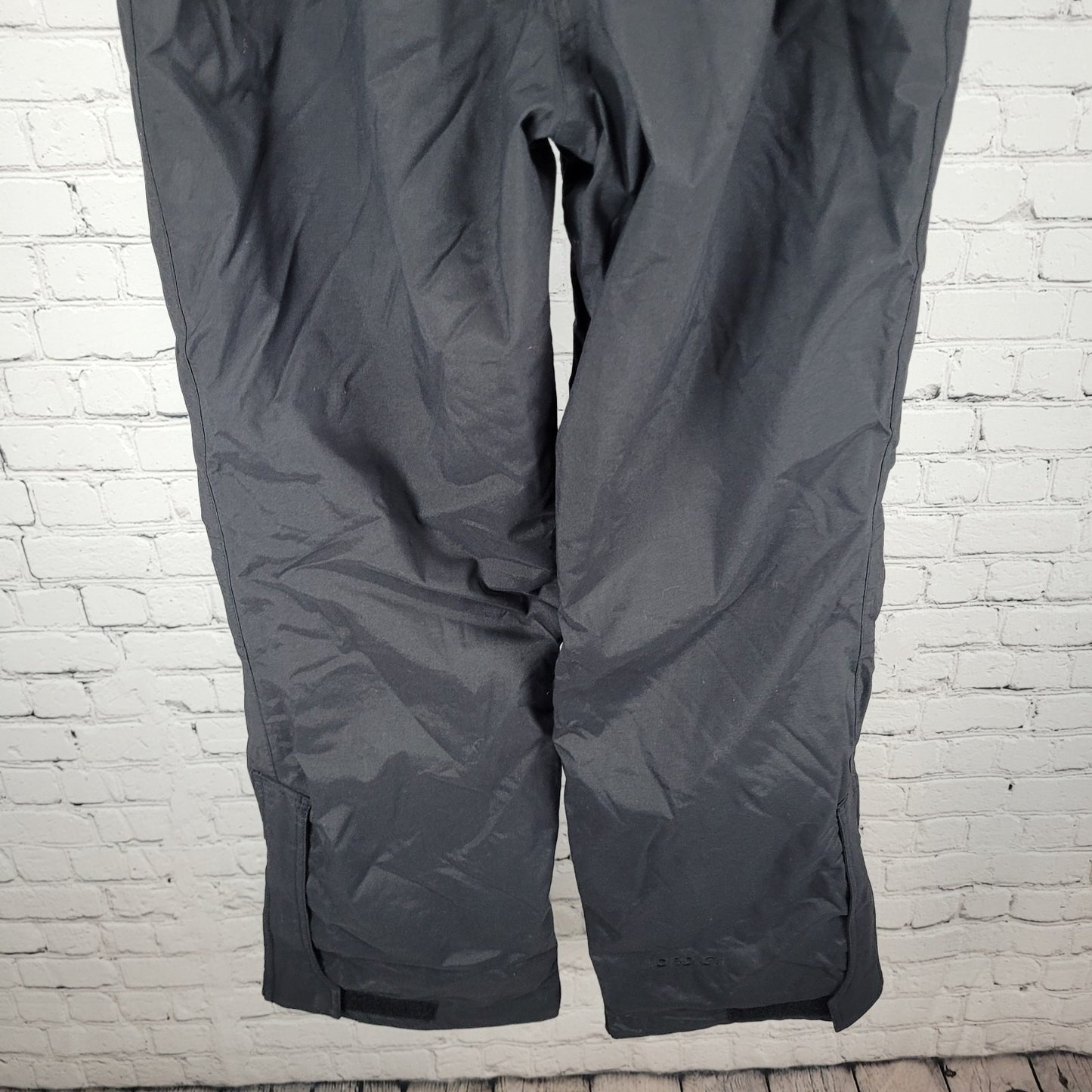 Nordica Black Insulated Elastic Waist Bootcut Ski Snow Pants Size 8 (26x29)