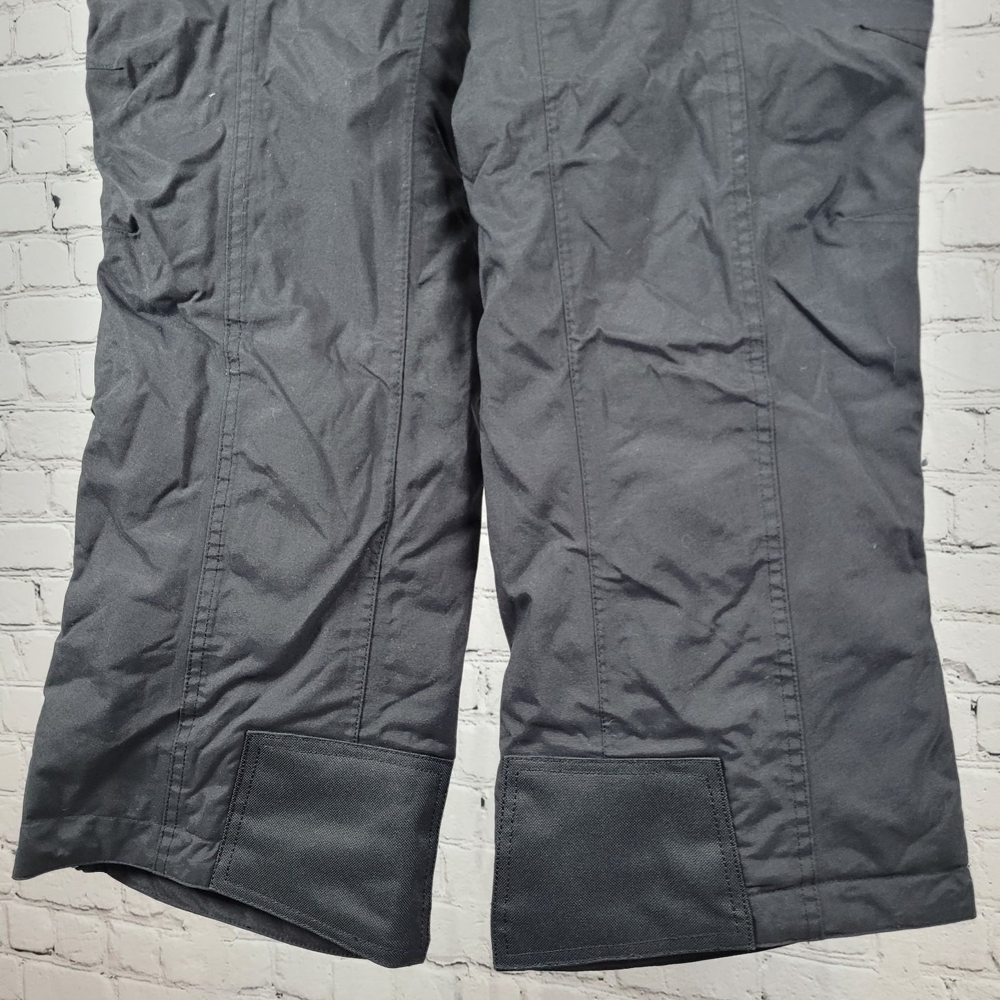 Nordica Black Insulated Elastic Waist Bootcut Ski Snow Pants Size 8 (26x29)