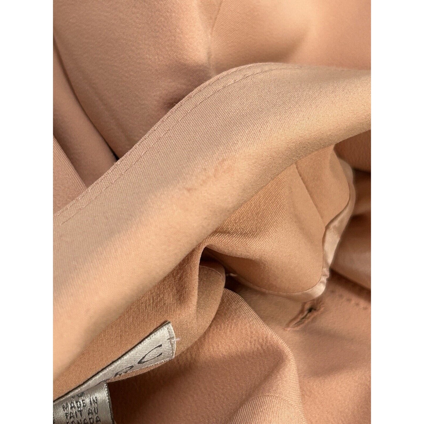 Conrad C Collection Pink Collared Stretch Belted Women’s Skirt Suit Size 16