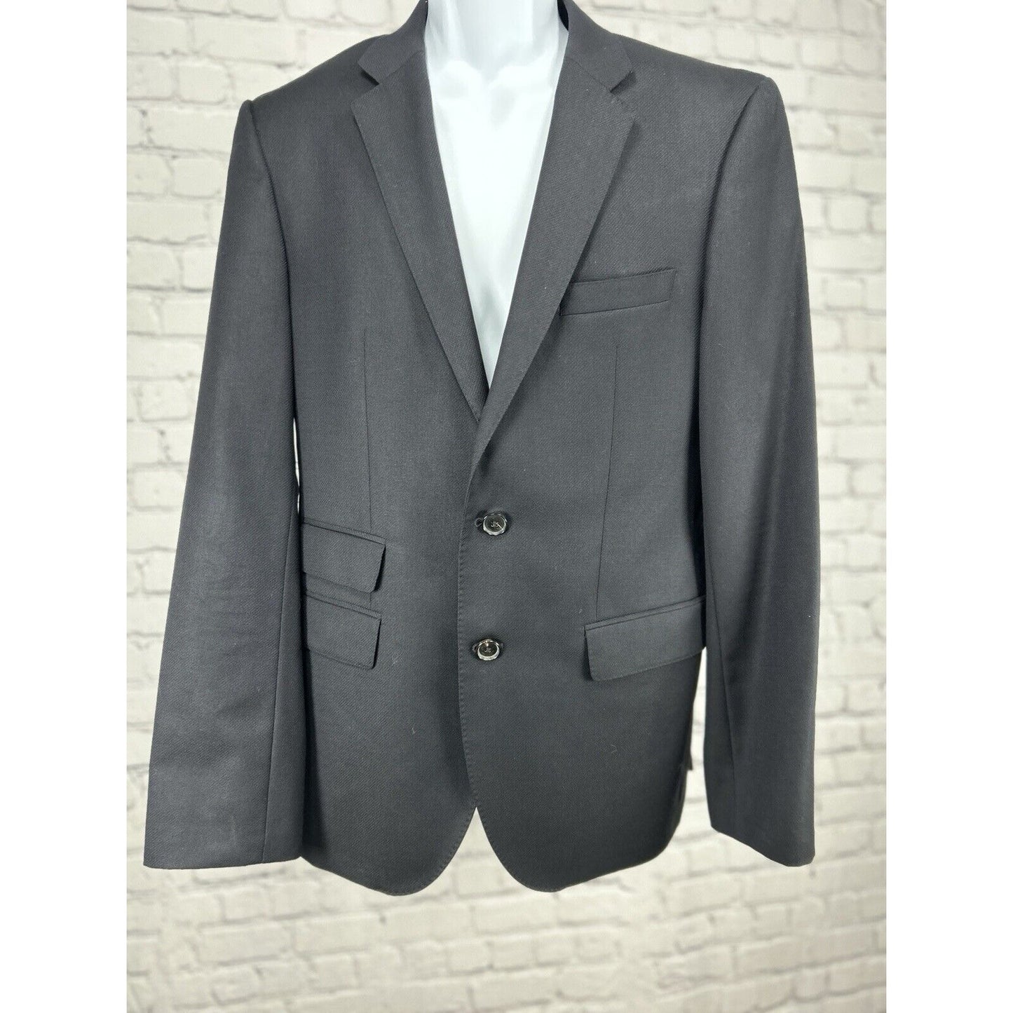 Boss Hugo Boss Black The Sweet3 Two Button Double Vented Blazer Suit Jacket 38R