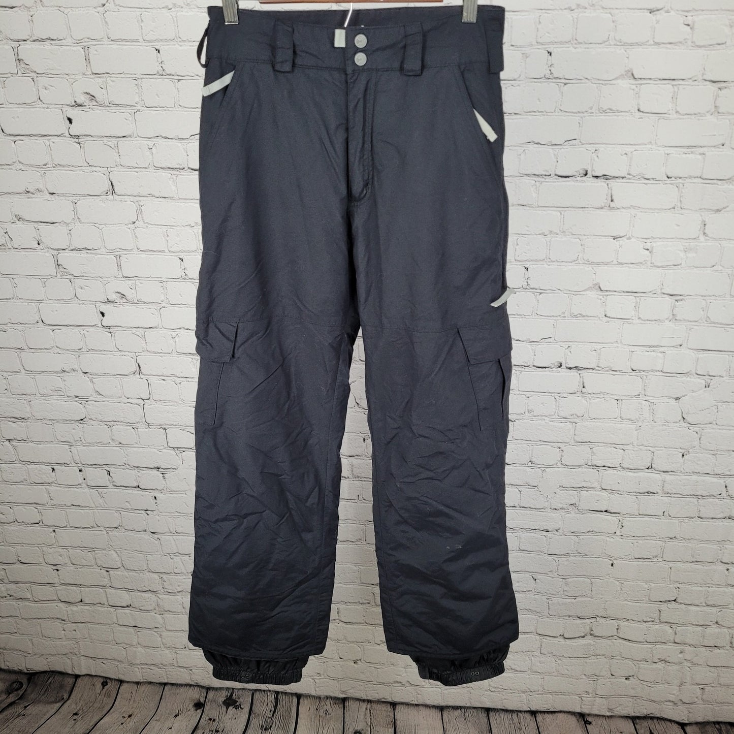Burton Radar Black Insulated Vented Snowboard Pants Size Small S (38x30)
