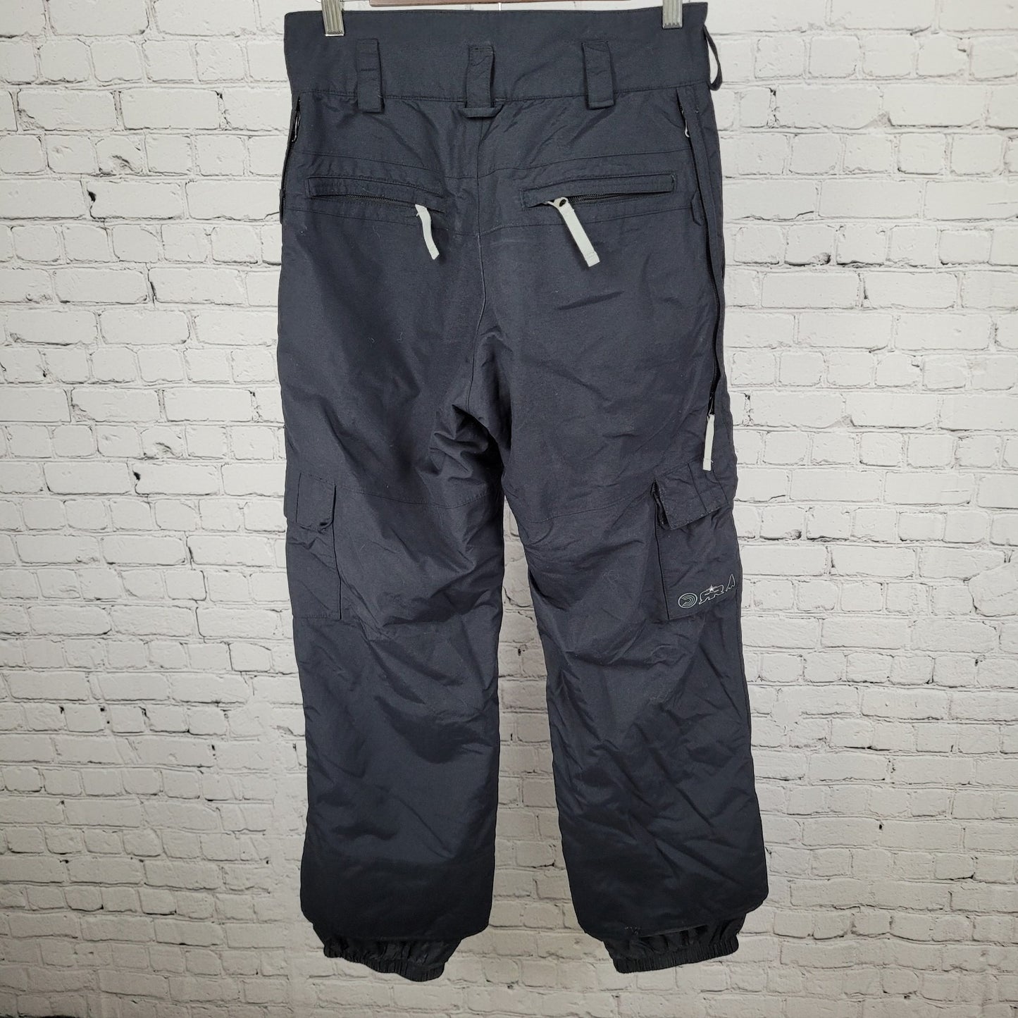 Burton Radar Black Insulated Vented Snowboard Pants Size Small S (38x30)