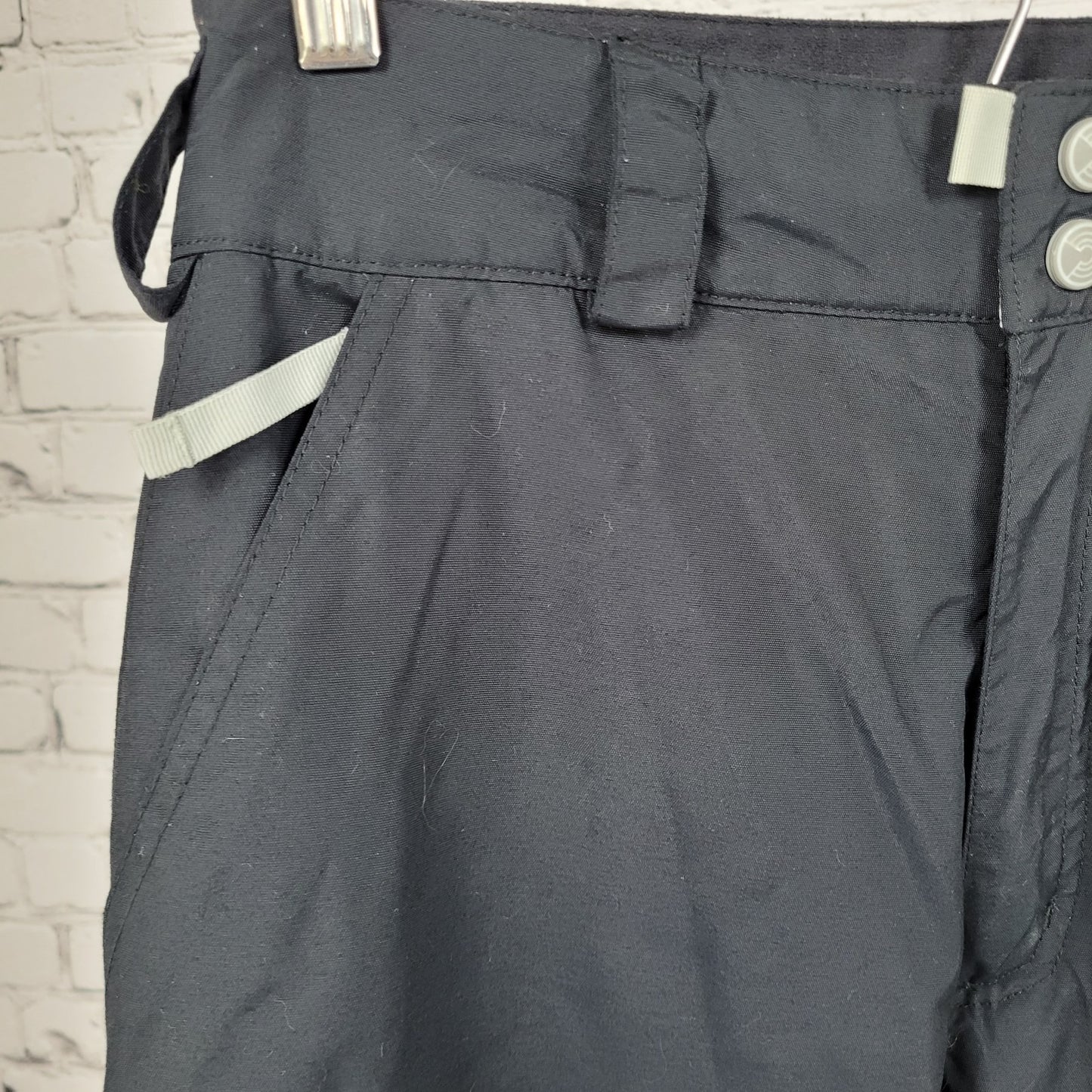 Burton Radar Black Insulated Vented Snowboard Pants Size Small S (38x30)