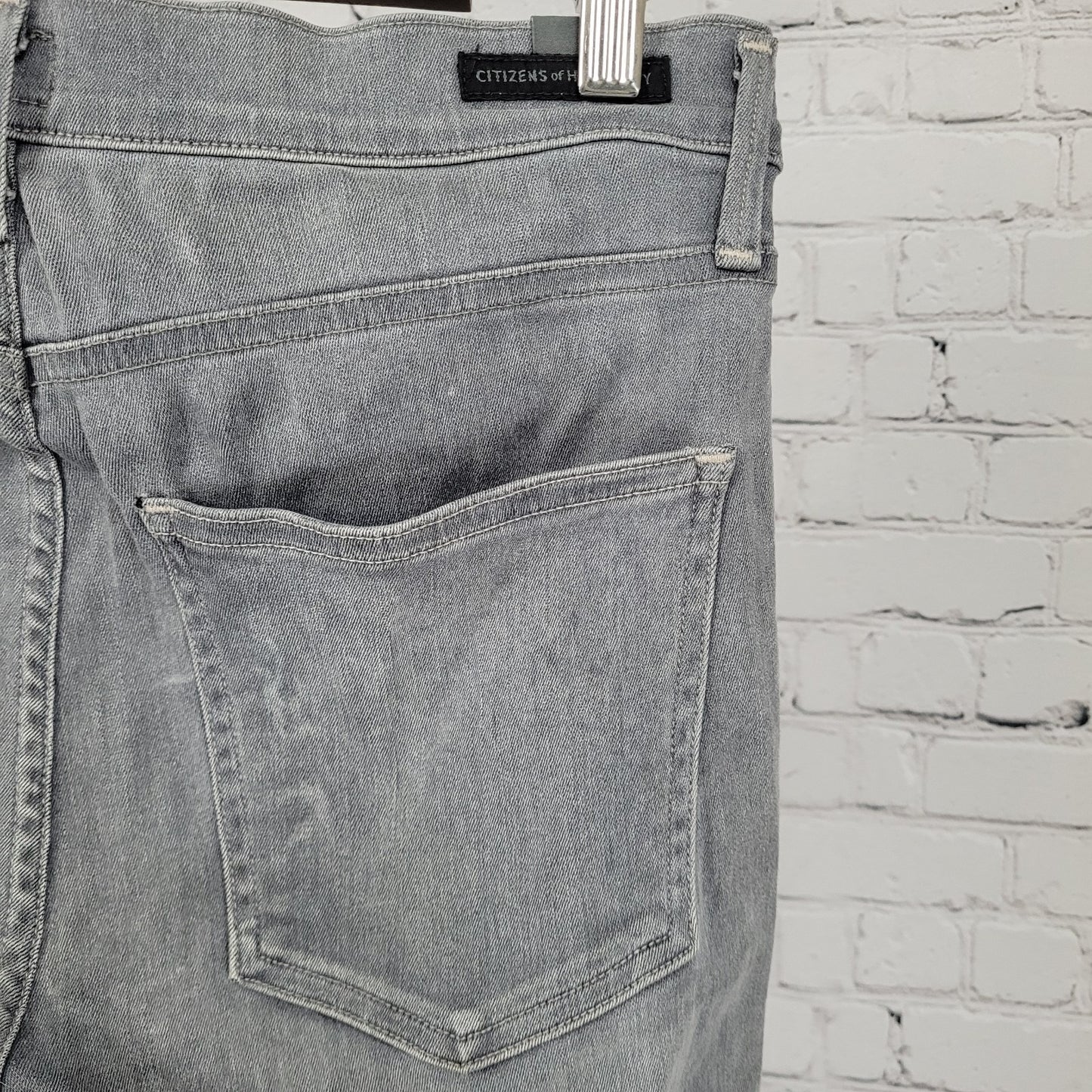 Citizens Of Humanity Grey Rocket High Rise Skinny Jeans USA Made 30 (30x29.5)