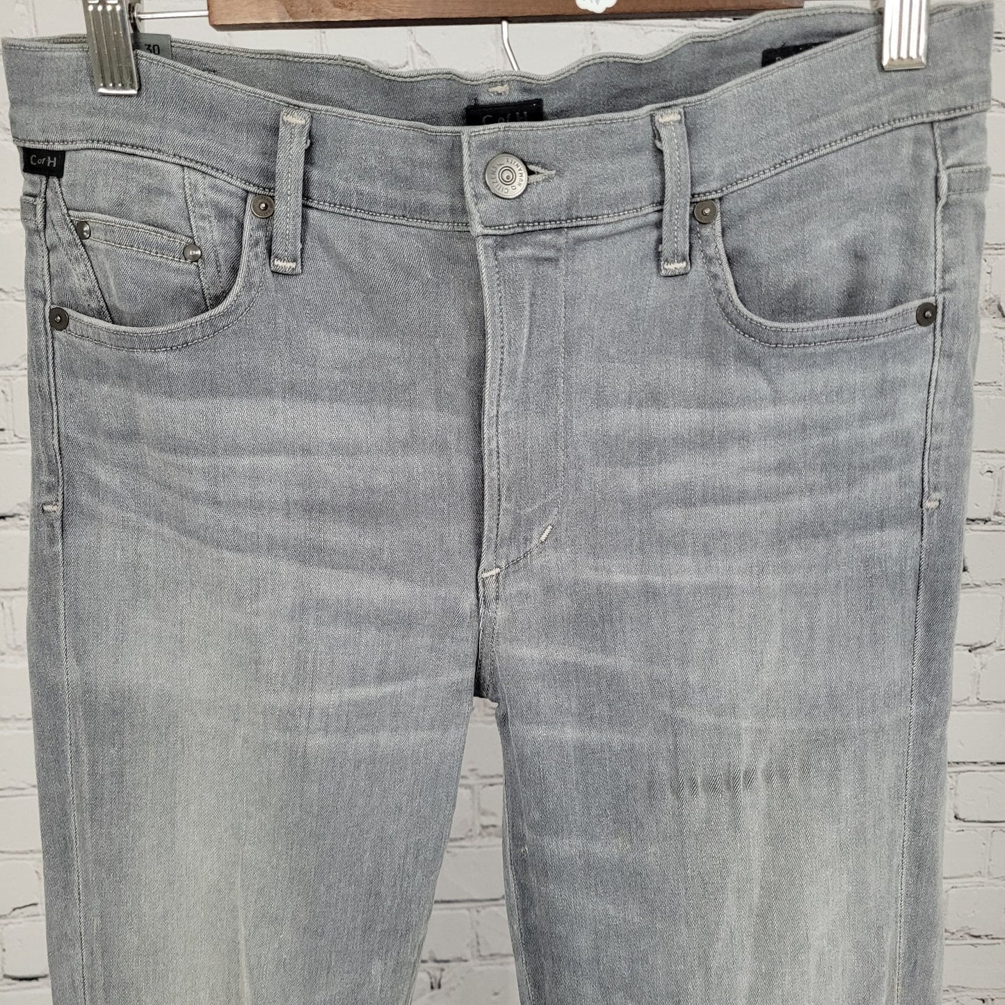 Citizens Of Humanity Grey Rocket High Rise Skinny Jeans USA Made 30 (30x29.5)
