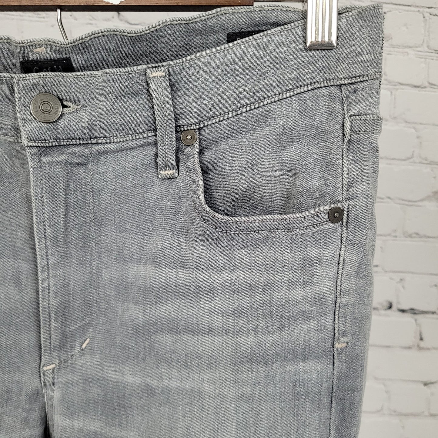Citizens Of Humanity Grey Rocket High Rise Skinny Jeans USA Made 30 (30x29.5)