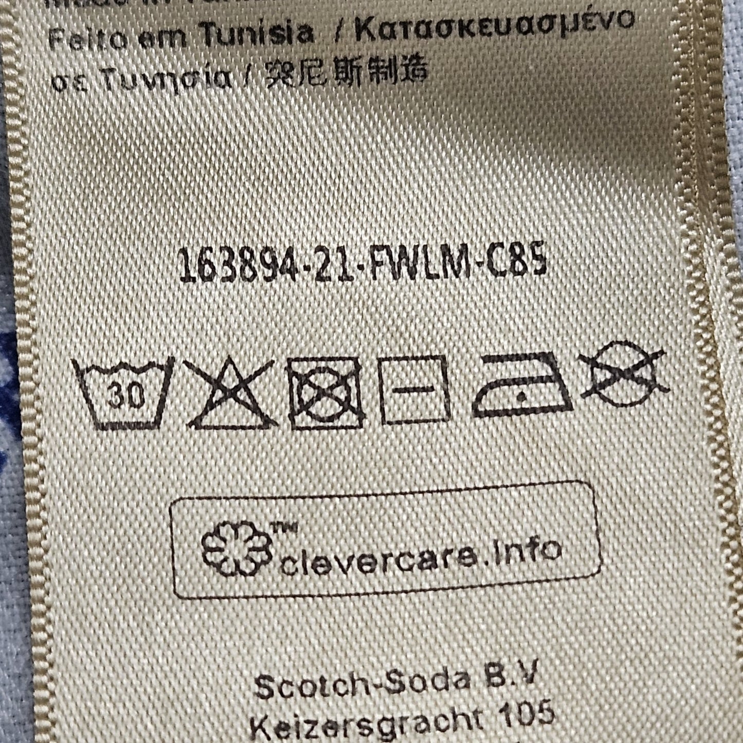 Scotch & Soda Blue Denim La Bohemienne Mid Rise Skinny Jeans 26 (26x30)