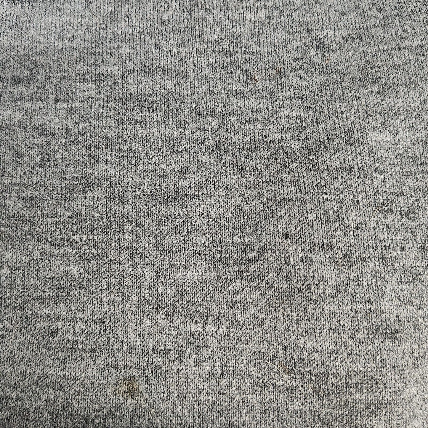 Gispa Made In Italy Baby Blue Heather Gray Shawl Style Open Sweater Women's Med