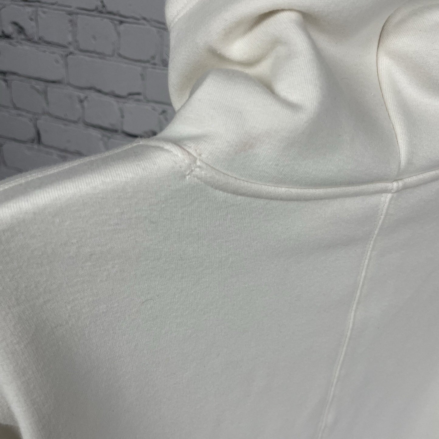 Athleta Ivory Soft Cozy Interior Oversized Turtleneck Sweater Sweatshirt XS