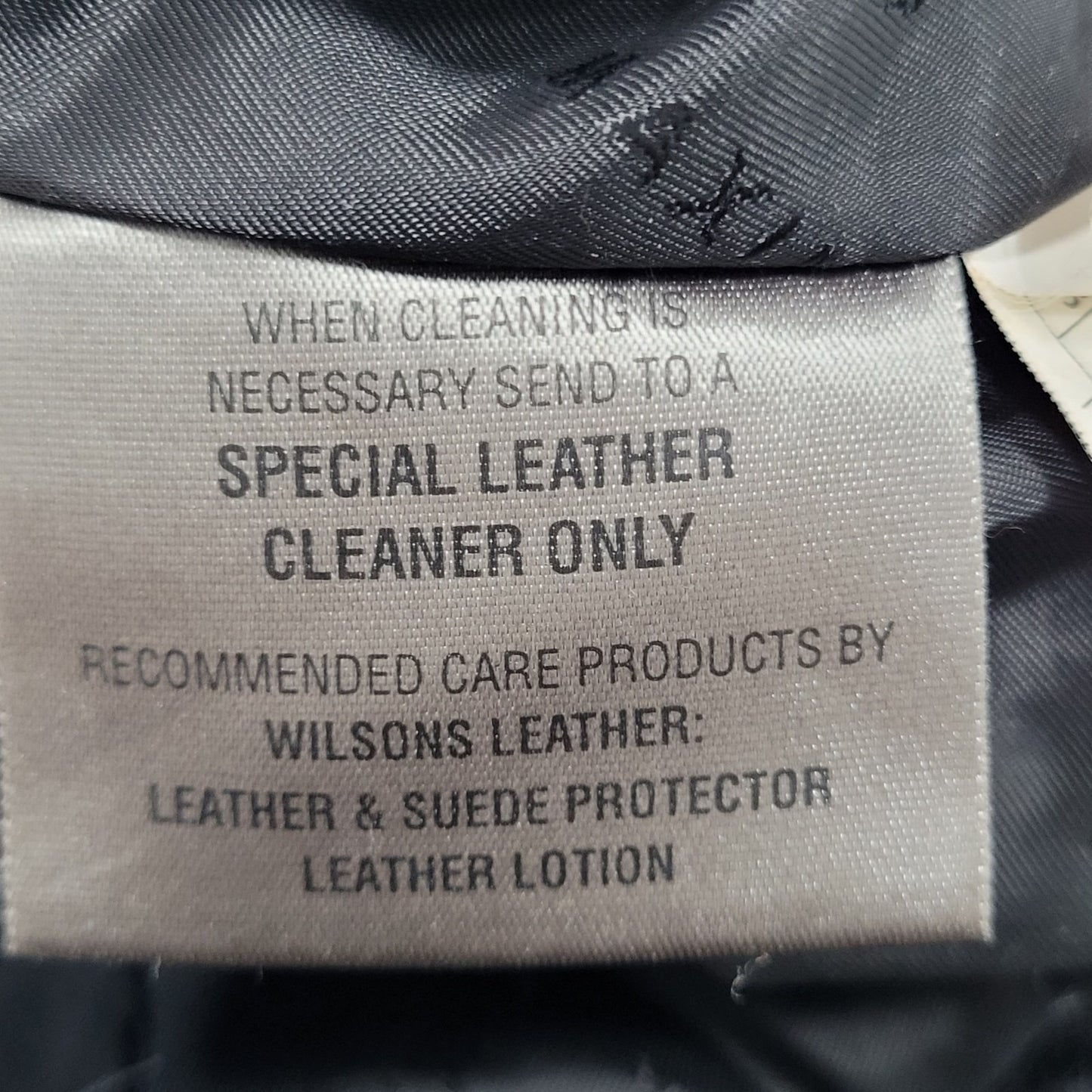 VTG Wilsons Genuine Leather Maxima Black Full Zip Thinsulate Jacket Medium M