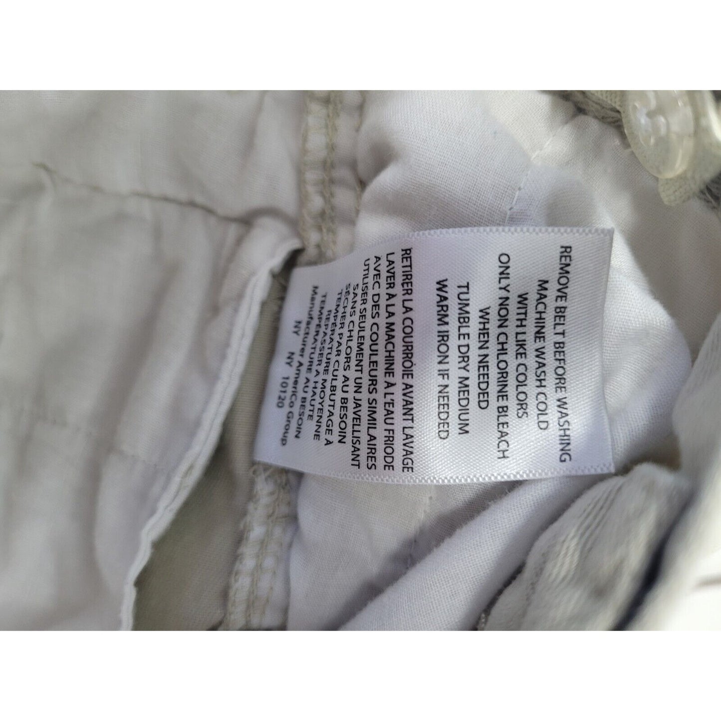 Eddie Bauer Boys Youth Khaki Shorts 100% Cotton Size 6