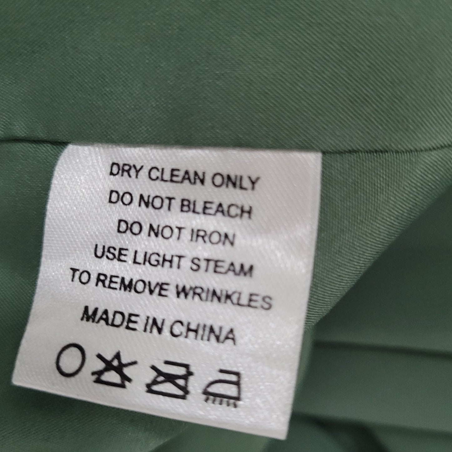 Azazie Green Chiffon Strappy Empire Waist Side Slit Bridesmaid Dress Size C