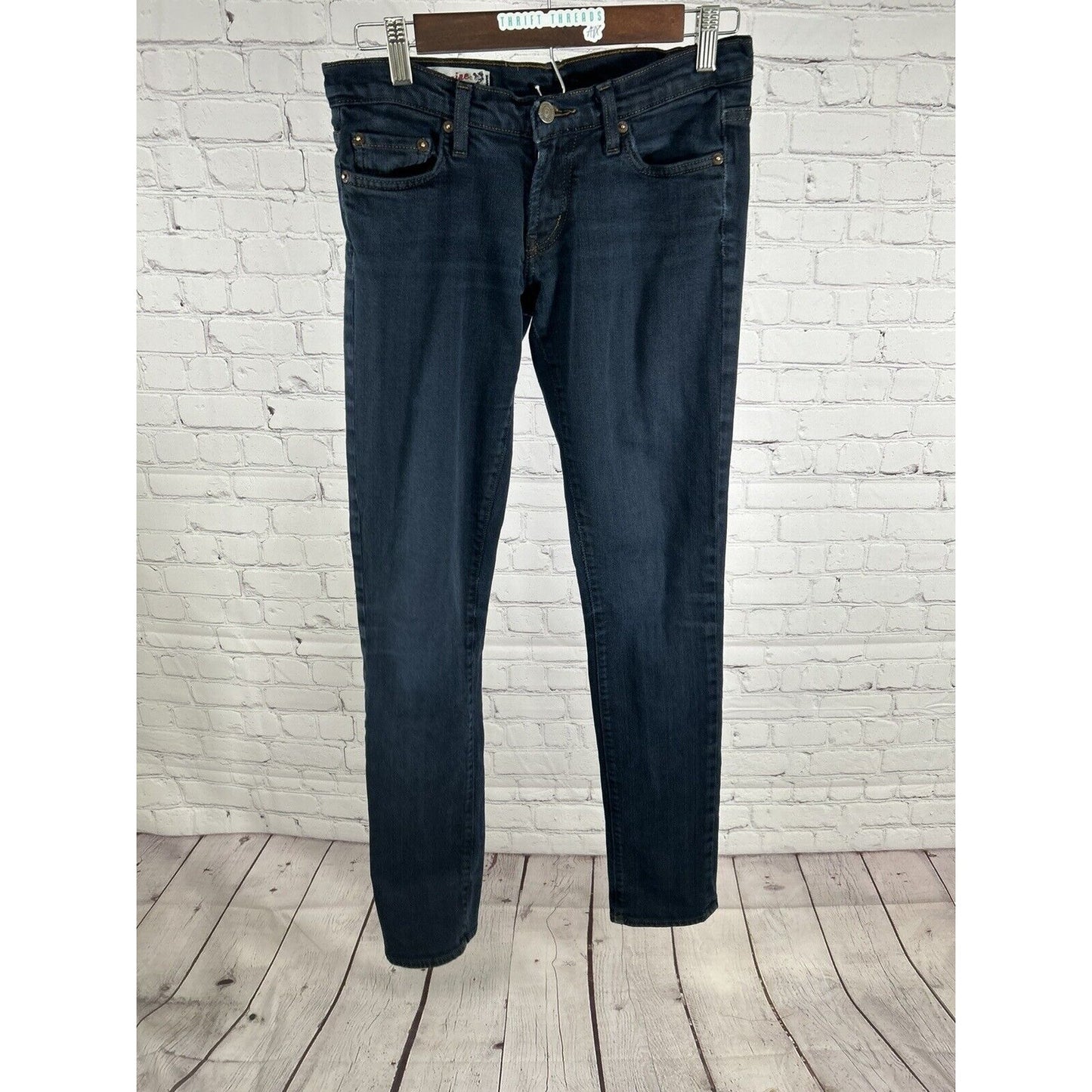 VTG Red Engine Vintage Original Denim Dark Wash Women’s Skinny Jeans (28 x 33)