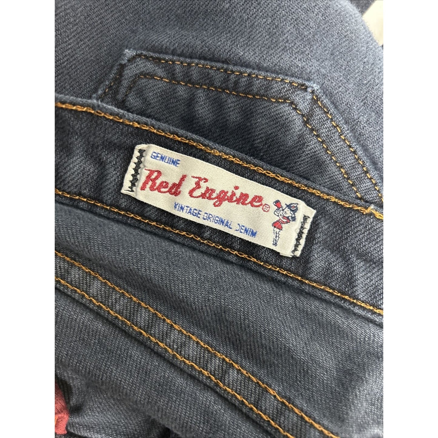 VTG Red Engine Vintage Original Denim Dark Wash Women’s Skinny Jeans (28 x 33)