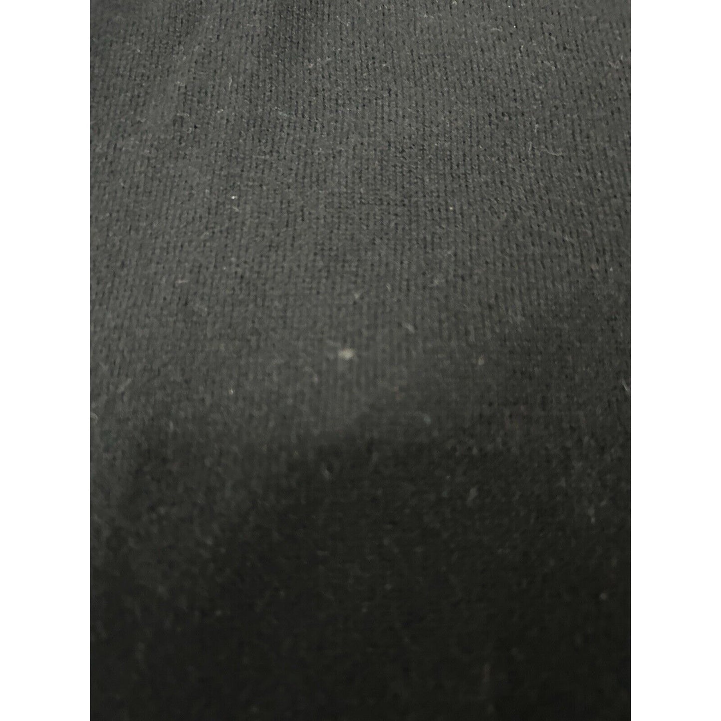 Alan Flusser Black Cotton Cashmere Long Sleeve Pullover Sweater Size Medium M