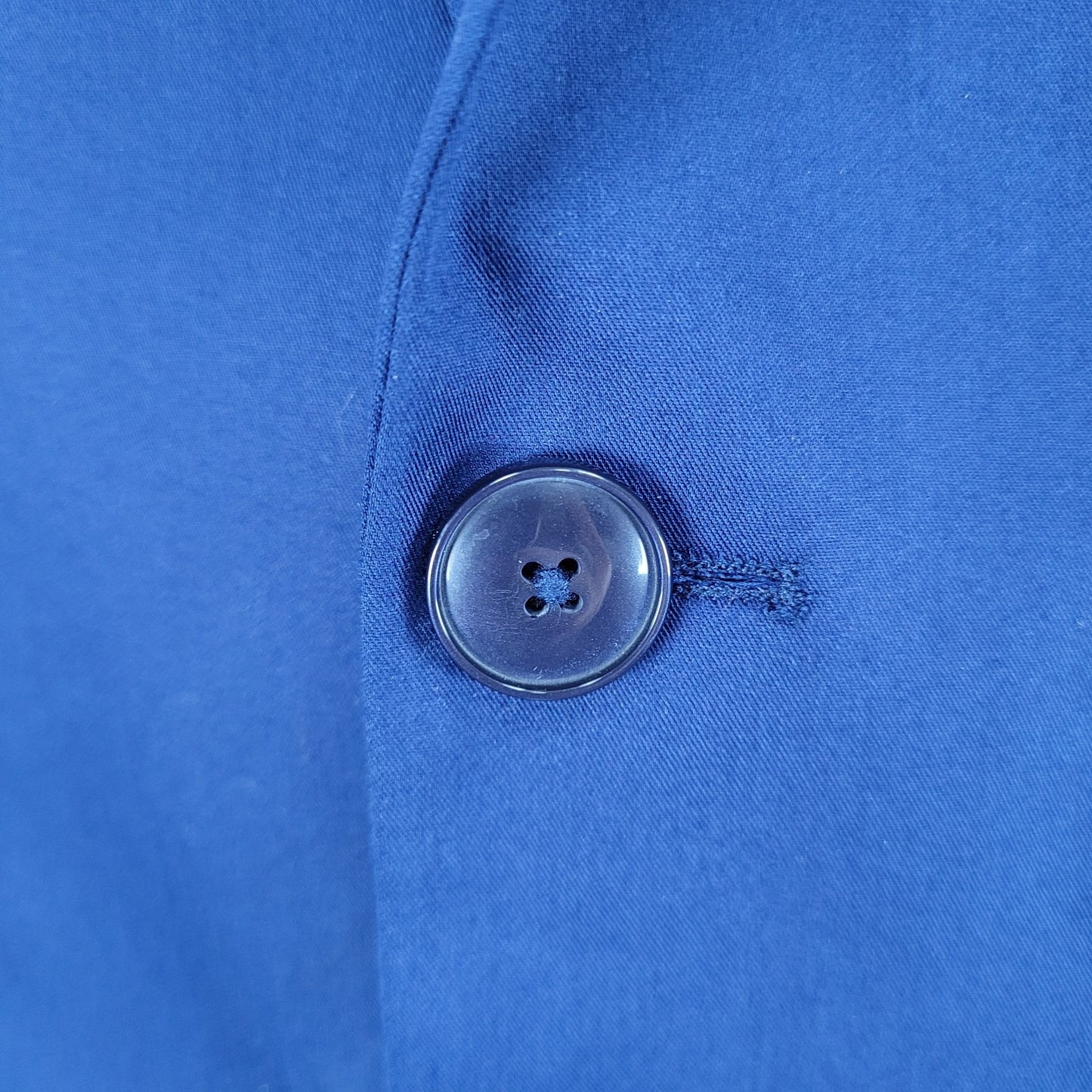 Zara Man Blue Wool Comfort AW'16 Stretch 2 Button Blazer Sport Coat Size 42