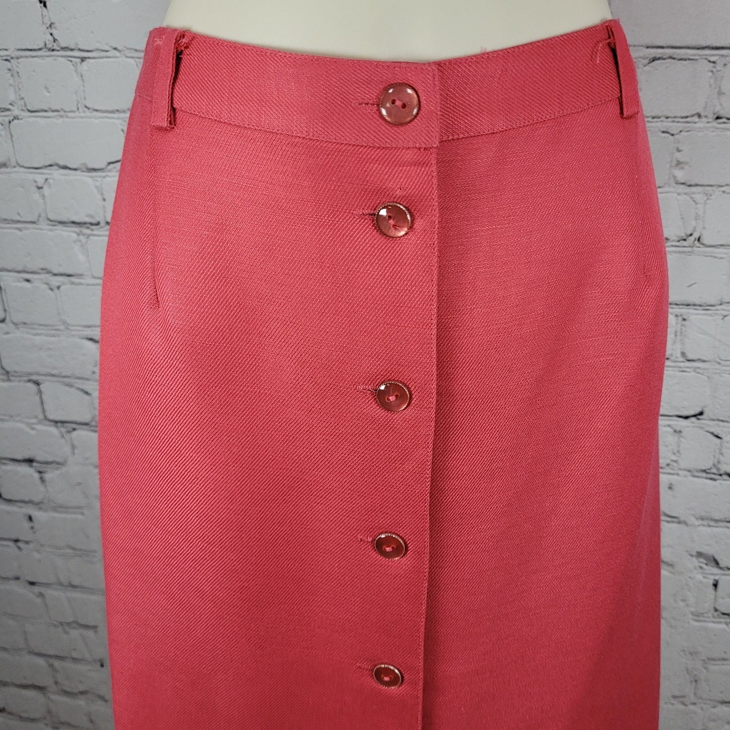 VTG Emma James By Liz Claiborne Linen Blend 2 Piece Blazer (18) Skirt (16) Suit