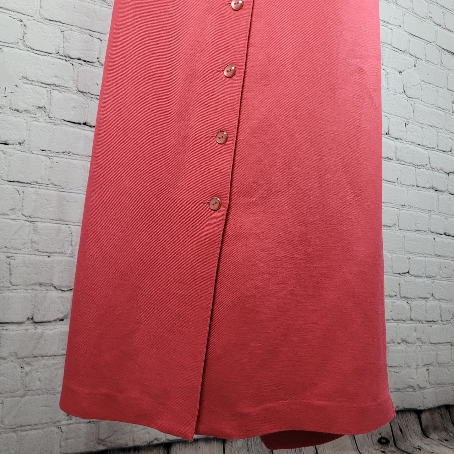 VTG Emma James By Liz Claiborne Linen Blend 2 Piece Blazer (18) Skirt (16) Suit