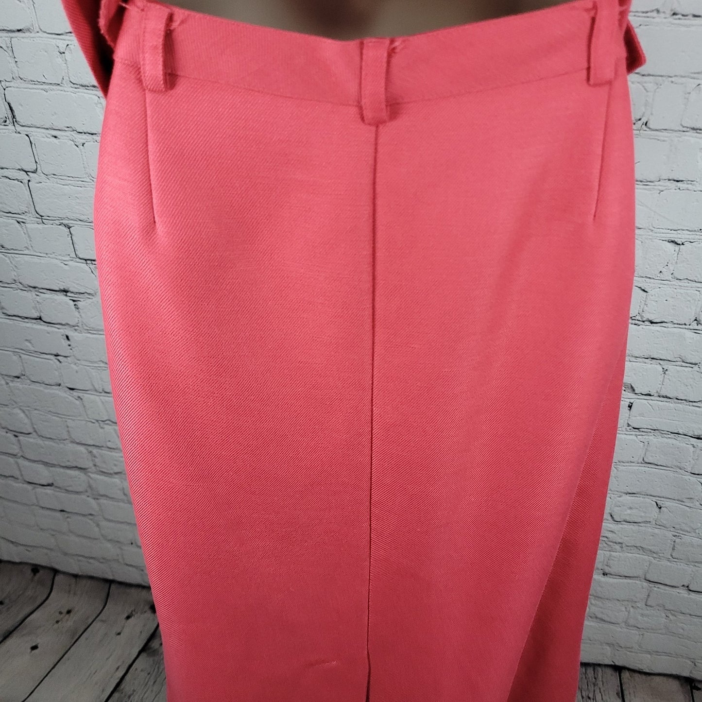 VTG Emma James By Liz Claiborne Linen Blend 2 Piece Blazer (18) Skirt (16) Suit