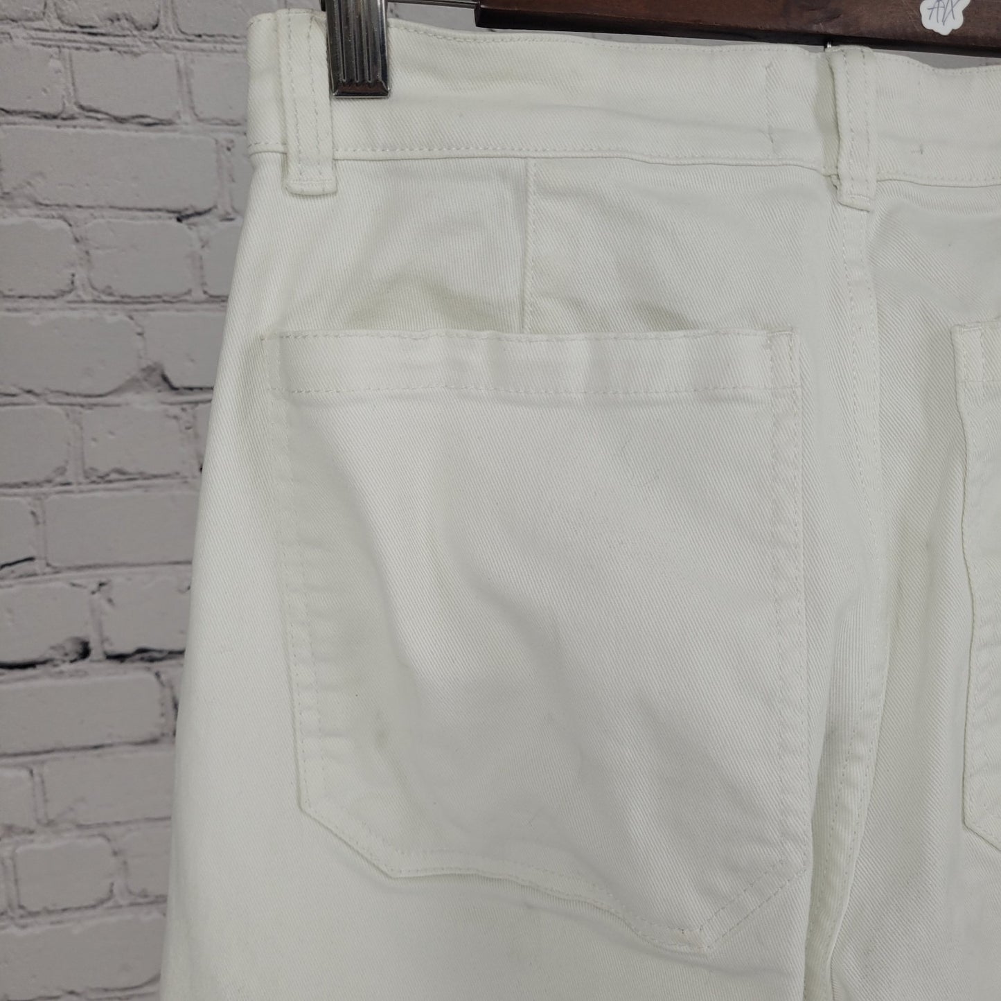 Everlane White Organic Cotton Twill Stretch High Rise Ankle Jeans Size 4 (27x26)
