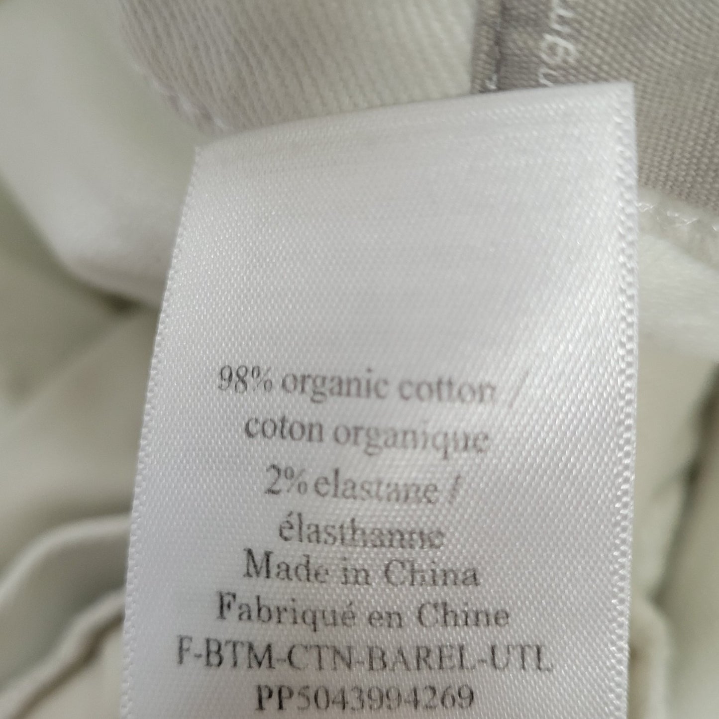 Everlane White Organic Cotton Twill Stretch High Rise Ankle Jeans Size 4 (27x26)