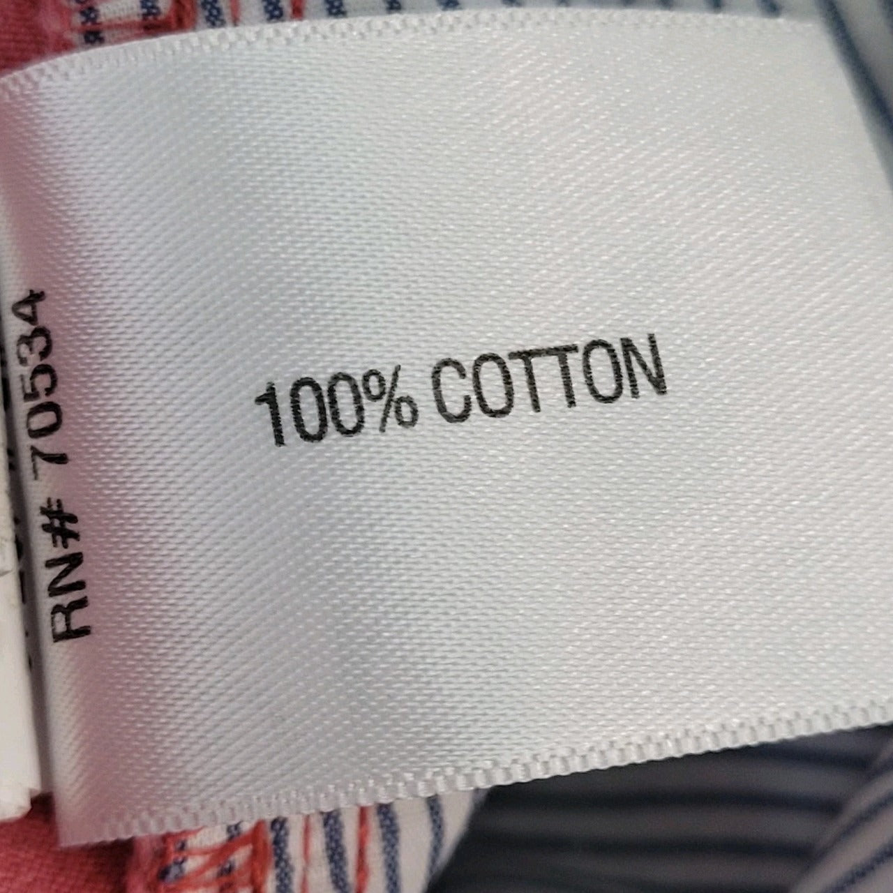 Orvis Muted Pink 100% Cotton Flat Front Chino Shorts Size 38 (38x8.5)