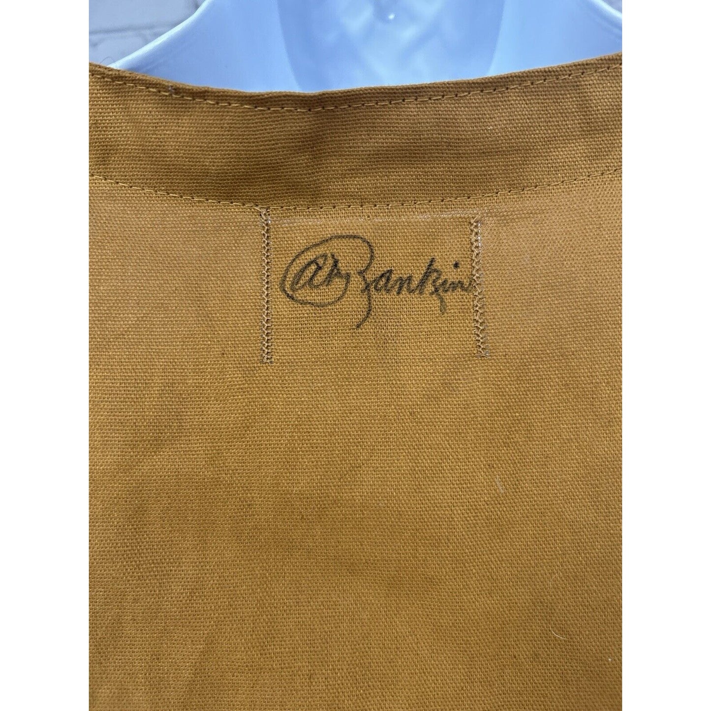 VTG Black Sheep Brand Brown Cotton Back Pocket Hunting Clothing Vest Japan XL
