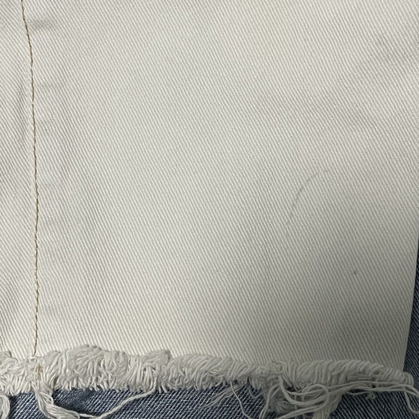 Pacsun Distressed High Rise Straight Leg Cut Off Denim Jeans Size 25 (25x25)